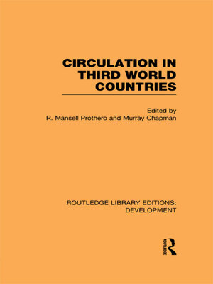 cover image of Circulation in Third World Countries